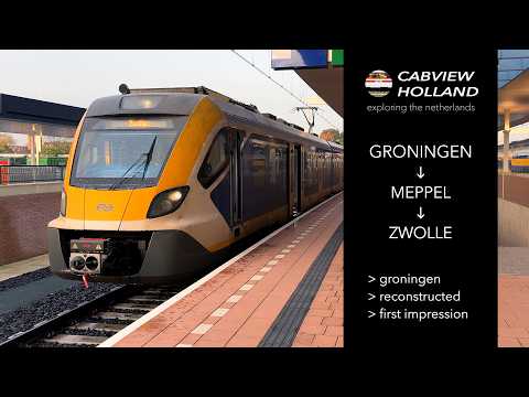 🇳🇱 Autumn in the Netherlands! CABVIEW Groningen - Zwolle 2025
