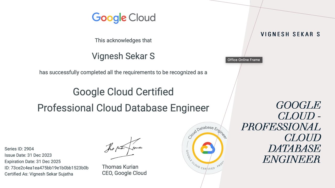 How to Prepare for Google Cloud  Professional Cloud Database Engineer?