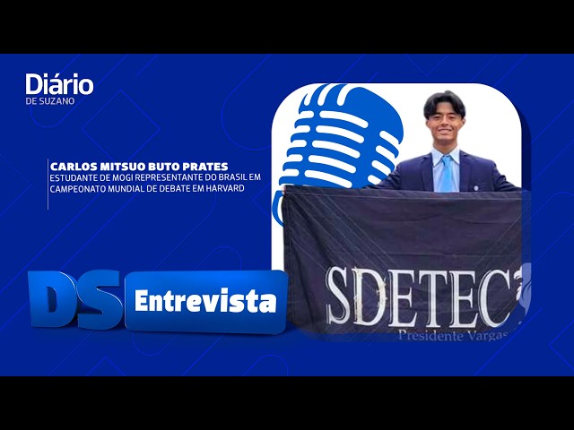 DS Entrevista Carlos Mitsuo Buto Prates representante do Brasil no Mundial de Debate em Harvard