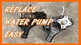 How To Replace Water Pump in 1988-1998 Chevy GMC Truck & SUV