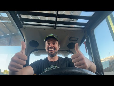 Staking straw and hay!