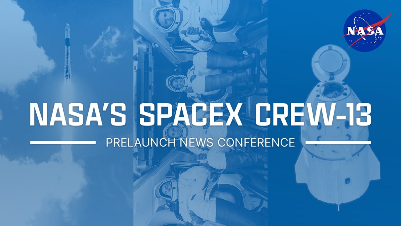NASA's SpaceX Crew-13 Prelaunch News Conference (Sept. 30, 2026) - YouTube