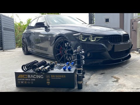 BMW F30 330I | BC RACING BR SERIES Coilovers Installation