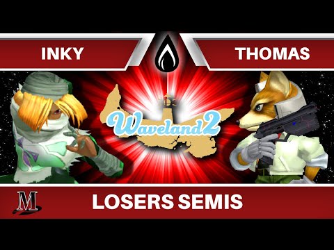 [WL2] Inky (Sheik) vs. Thomas (Fox) Melee Losers Semis