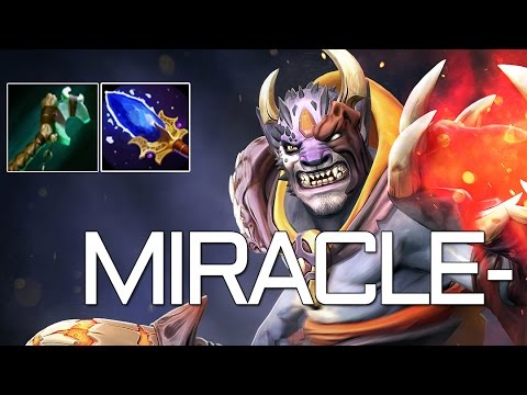 Miracle- Epic 9k MMR Mid Lane Lion Dota 2