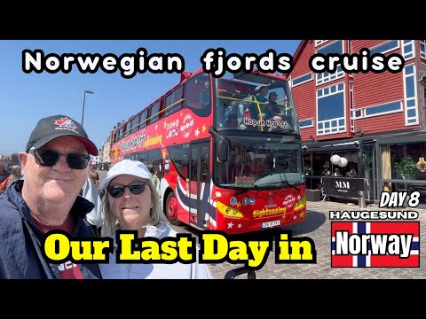 Hop On Hop Off Bus - Worth it? 🤷🏼 Haugesund , NORWAY #cruise #travel #cruisevlog