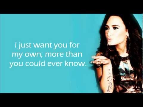 Demi Lovato - All I Want For Christmas Is You ♥ {Lyrics}