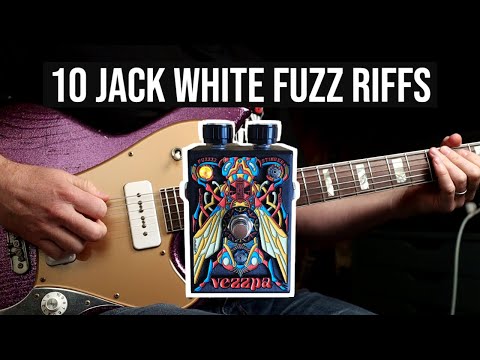 10 Jack White Riffs | Beetronics Vezzpa Octave Stinger Fuzz Pedal Demo