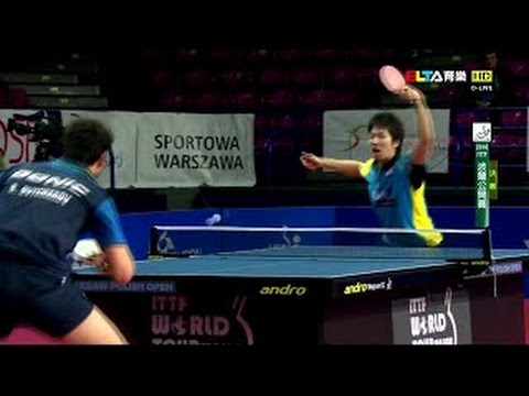 2016 Polish Open (Ms-Final) OVTCHAROV Dimitrij - MIZUTANI Jun [HD] [Full Match/English]