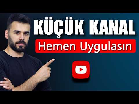 Küçük Youtube Kanallarını Hızlı Büyüten 6 Teknik (İzlenmelerin Artacak)