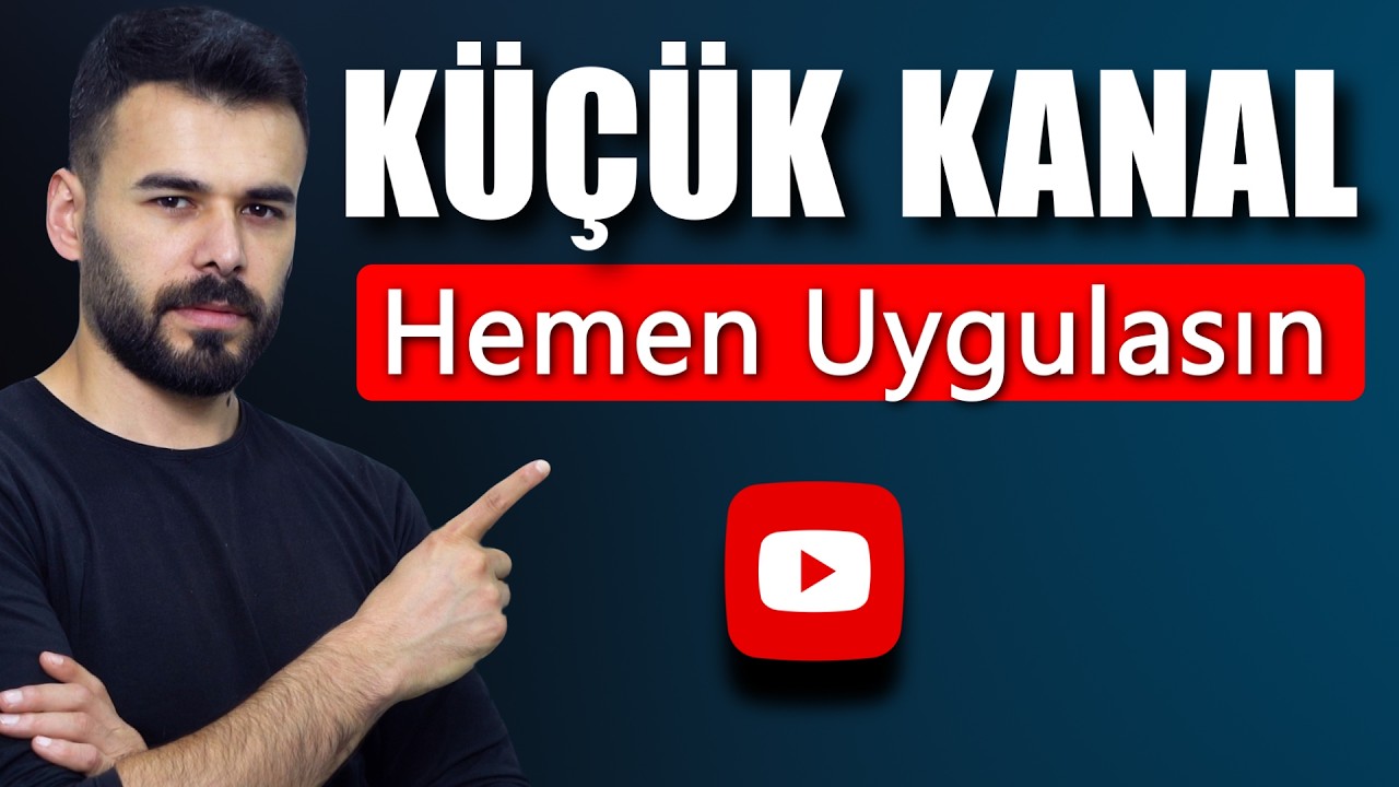 Küçük Youtube Kanallarını Hızlı Büyüten 6 Teknik (İzlenmelerin Artacak)