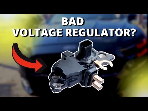 SYMPTOMS OF A BAD VOLTAGE REGULATOR