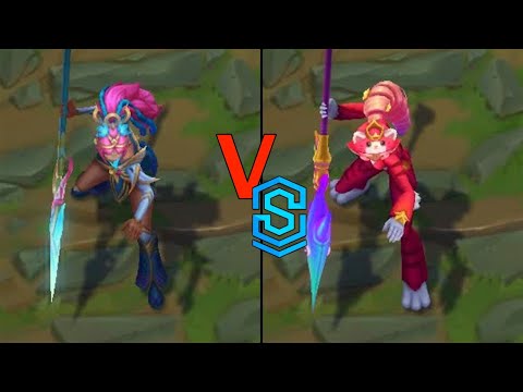 Spirit Blossom Nidalee VS Kittalee