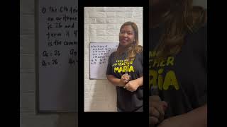 Finding the common difference Example 2