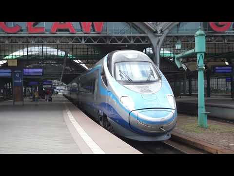 12.06.2022 Wrocław Główny - 2 370 014-5 (PENDOLINO) z EIP 6100 do Warszawy Wschodniej