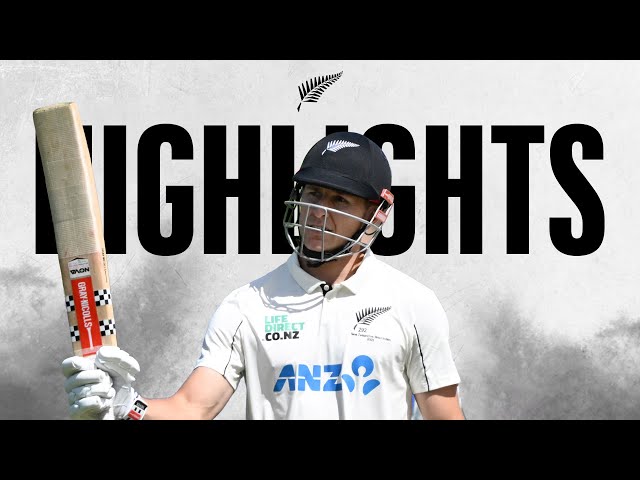 Hay hits 50 on debut! | Highlights | New Zealand v West Indies | 2nd Test Day 2