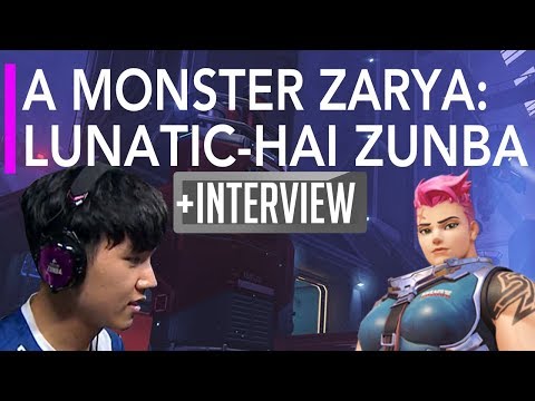 Overwatch | A Monster Zarya : Lunatic-Hai vs GC Busan ft Ryujehong Miro Zunba | APEX S4 Highlights