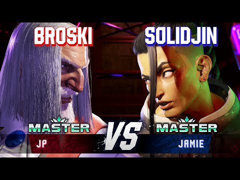 SF6 ▰ BROSKI (JP) vs SOLIDJIN (Jamie) ▰ Ranked Matches