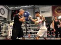ABNER MARES LOOKS FIGHT READY FOR LEO SANTA CRUZ! LOOKS SHARP & TECHNICAL ON MITTS DURING WORKOUT!
