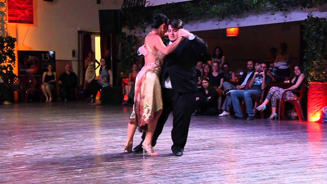 AONIKEN QUIROGA E ALEJANDRA MANTIÑAN - 1/5 - 13º FESTIVAL TANGO LISBOA