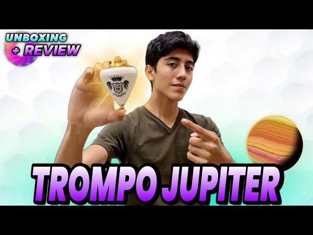 Vídeo relacionado con SPACE TROMPOS - Neptuno Roller Acero INOX, Rojo, Incluye Cuerda y Packaging