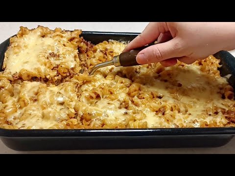 So delicious minced meat dish, lunch from the oven