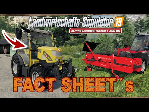 🚜RIGITRAC 50E + SLOTVERBRAUCH!💥FACT-SHEETS #7🚜LS19 ALPINE DLC🔥ALPINE FARMING ADD ON🔴[HD]
