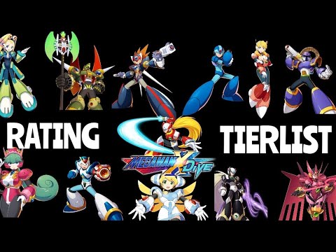 MEGA MAN X DIVE MOBILE | ALL CHARACTERS SHOWCASE WITH RATING AND PVP TIERLIST