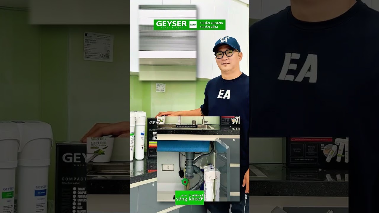 Máy lọc nước chuẩn khoáng Geyser Ecotar 9 smart nhập khẩu nguyên chiếc từ Nga phù hợp với mọi nhà