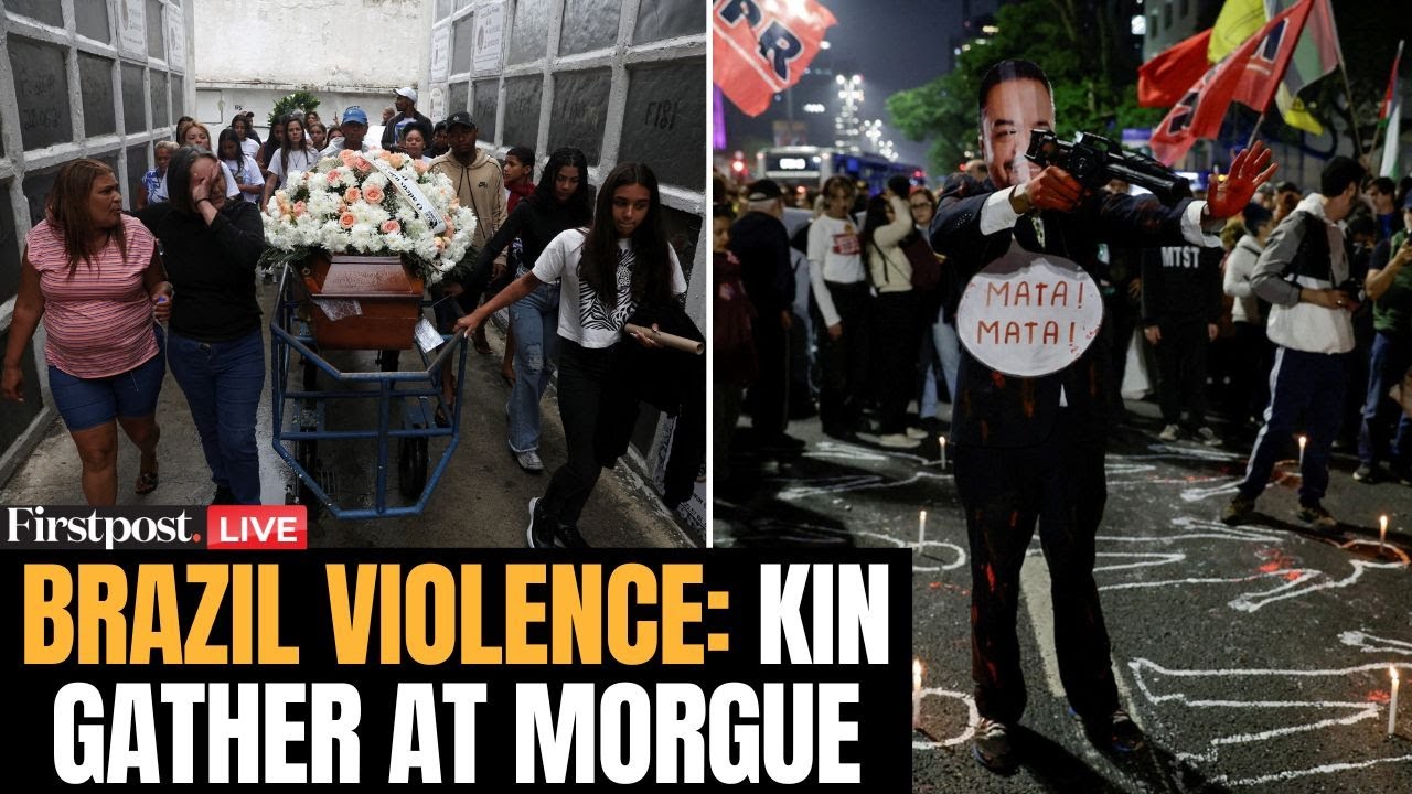 Brazil Deadly Raid LIVE: Families Gather Outside Rio Morgue as 132 Killed in Anti-Crime Operation