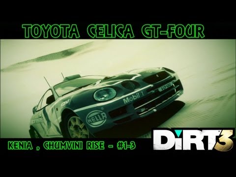 Thumbnail for DIRT 3 - Toyota Celica GT-Four @ Kenia - Chumvini Rise #1-3 by GAZ, Ferrari, Toyota, rall, rally, Toyota Celica, Car, Truck