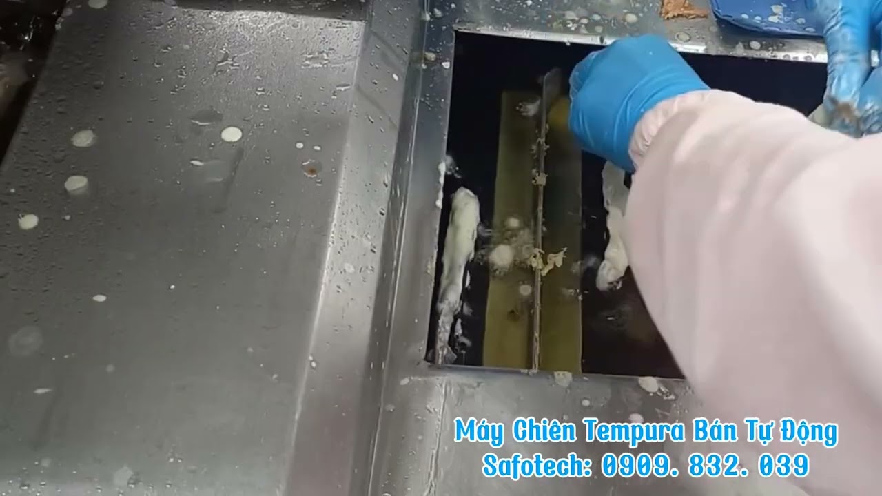 Máy Chiên Tempura Bán Tự Động-S24