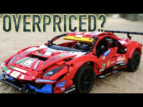 LEGO Technic Ferrari 488 GTE 42125 Review! AF Corse #51