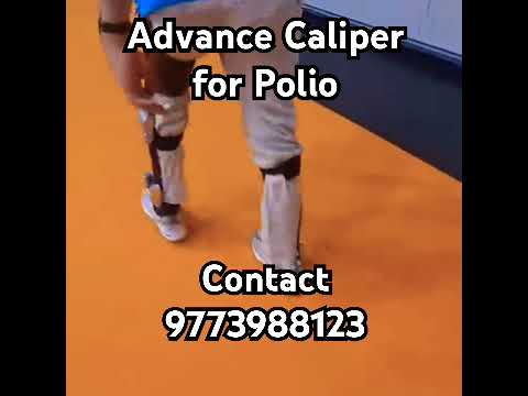 Advance Caliper for Polio Patients | polio caliper | Polio treatment #polio #bionichand