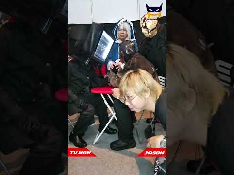 240966 [Show Your Power] TV Man VS Jason Voorhees  Thailand Comic Con 2023
