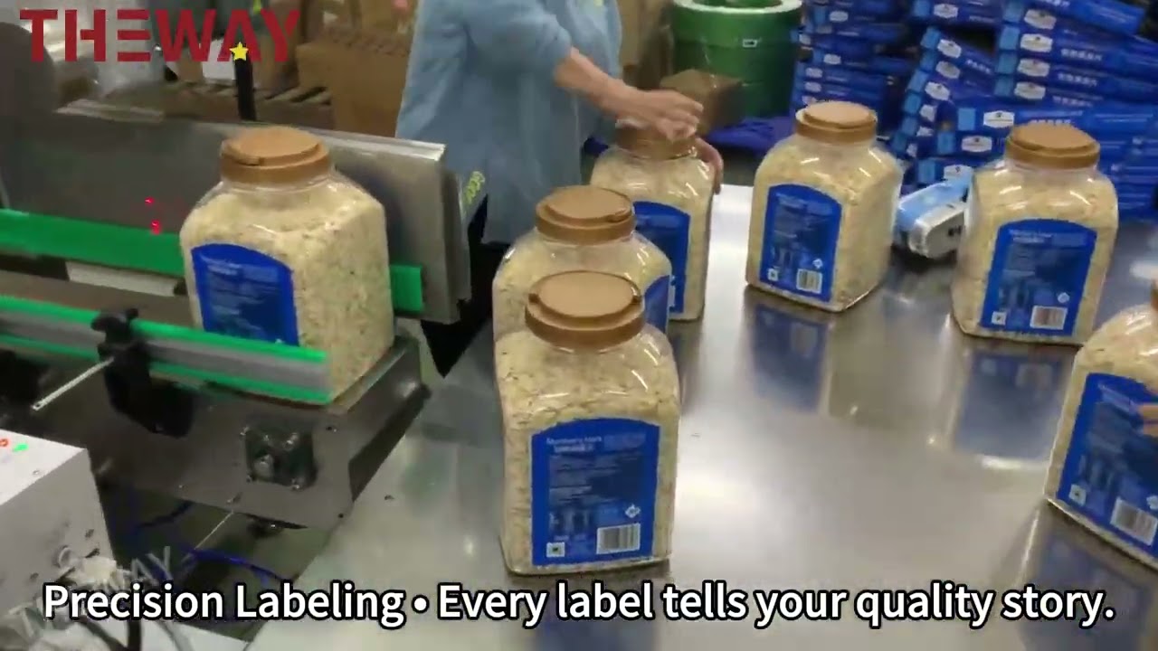 New Era of Double-Sided Labeling – The Intelligent Revolution in Oatmeal Packaging