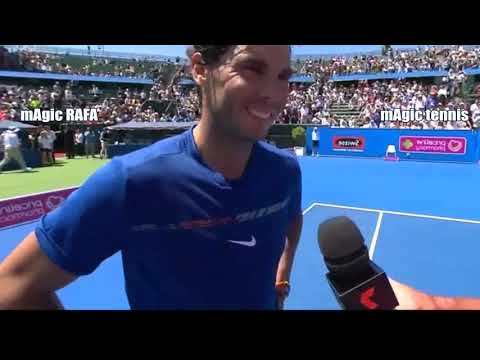 RAFAEL NADAL (ESP)  vs Richard GASQUET (FRA) |  POST-match interview  | 2018 Kooyong CLASSIC