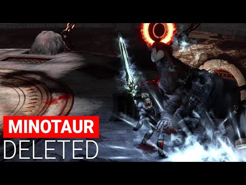 Blade of Olympus Slash Atomizes Minotaur - GOW3 Combo Mad