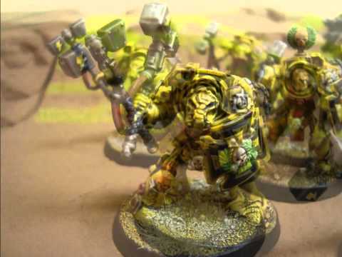 Projekt Update - Imperial Fists - Space Marines - 40K