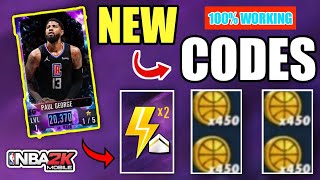 Hurry up!! NEW NBA 2K MOBILE REDEEM CODES 2022 - NBA 2K MOBILE CODES 2022