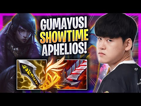 GUMAYUSI SHOWTIME WITH APHELIOS! - T1 Gumayusi Plays Aphelios ADC vs Ezreal! | Season 2023
