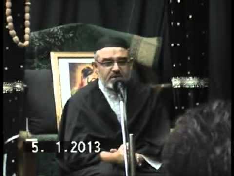 3rd  Ashra - Shab e 23rd Safar- 1434 Hijri - Majlis No. 01 - 05-01-2013