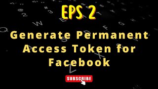 Generate Permanent Access Token for Facebook #salesforce #integration