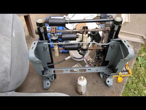 Replace 2004 driver's seat base for Honda pilot with 2005, part 2