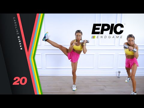 FUEL Series Finale 30 Min NO REPEAT Dumbbell HIIT Workout Day 30
