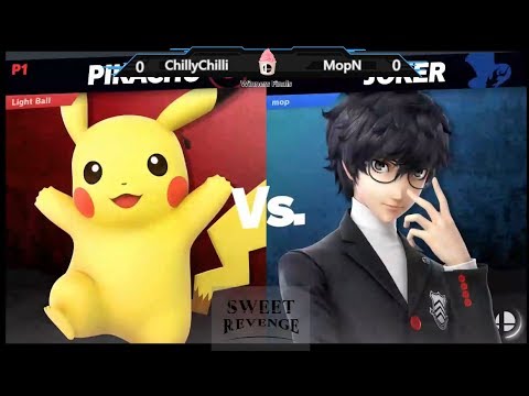 SR4 SSBU -ChillyChilli (Pikachu) Vs. MopN (Joker/Roy) Winners Finals Smash Ultimate