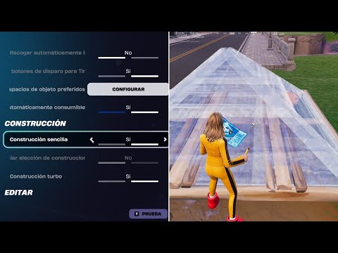 ¡NUEVO! Como USAR/ACTIVAR la *CONTRUCCIÓN SIMPLE* en FORTNITE Capítulo 7! (MUY FÁCIL)