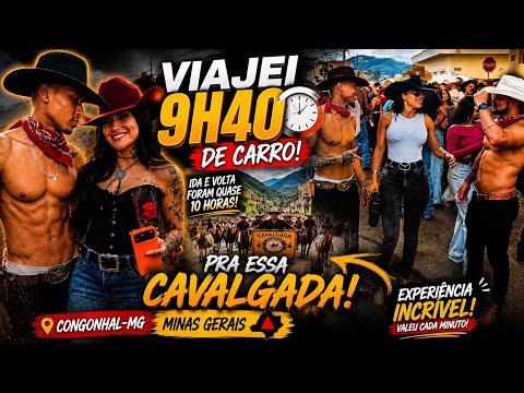 Valeu a Pena Rodar 9h40? Minha Experiência na Cavalgada de Congonhal-MG!