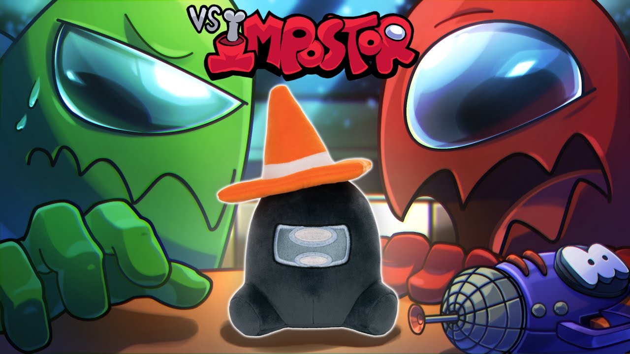 VS IMPOSTOR x @Innersloth x @officialmakeship | OFFICIAL BLACK IMPOSTOR PLUSH OUT NOW