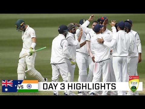 Superb India take control after Aussie batting disaster | Vodadone Test Series 2020-21
